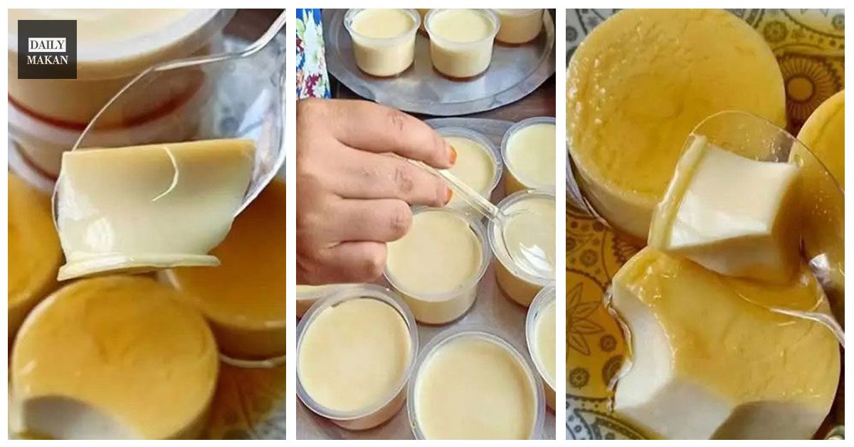 puding karamel tanpa telur