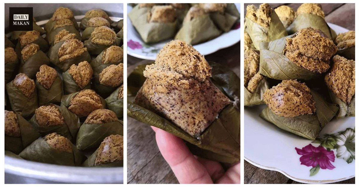 APAM PISANG DAUN RAMBAI