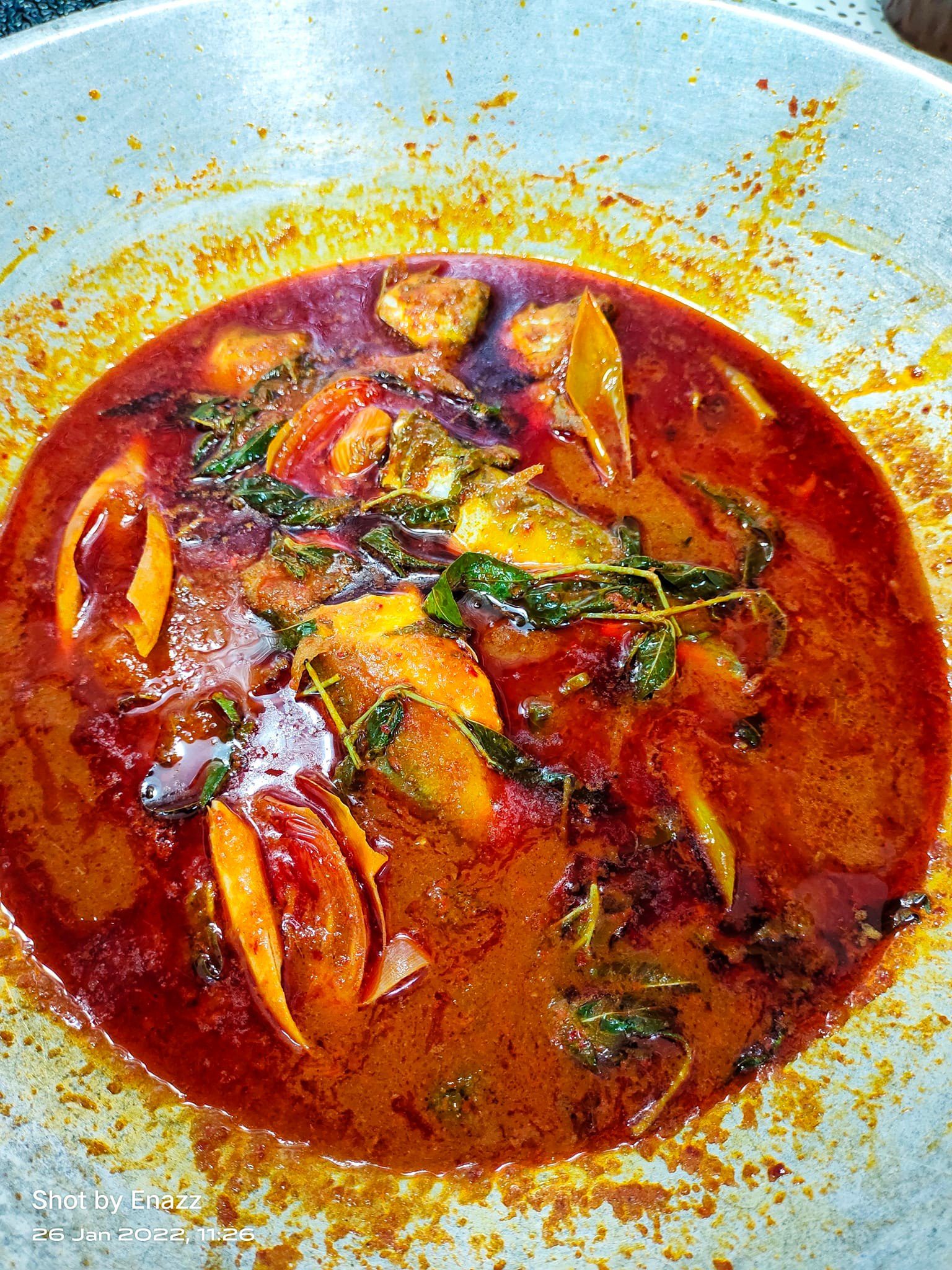 Asam Pedas Ikan Kembung Lemak