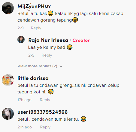 CENDAWAN GORENG TAPI TAK RANGUP