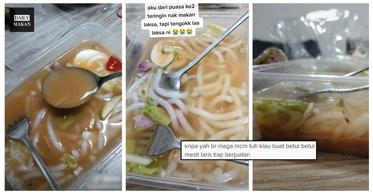 KUAH LAKSA RASA MACAM AIR KOSONG