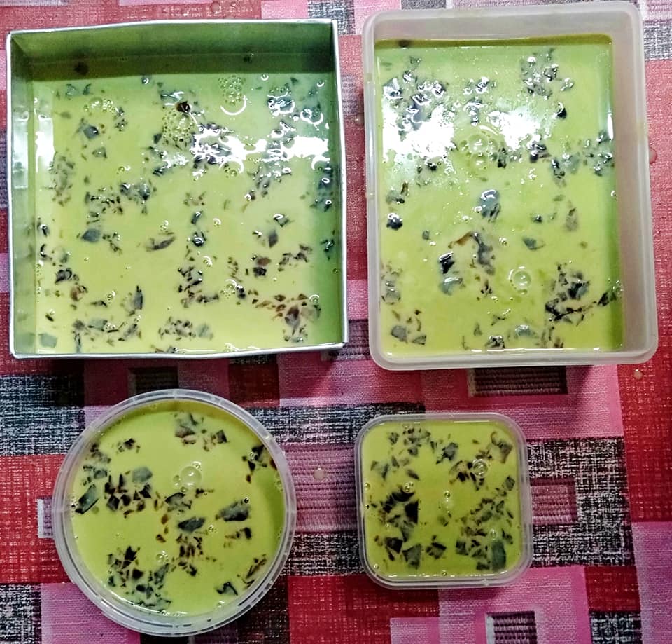 PUDING GREEN TEA CINCAU