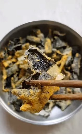 korean crispy seaweed