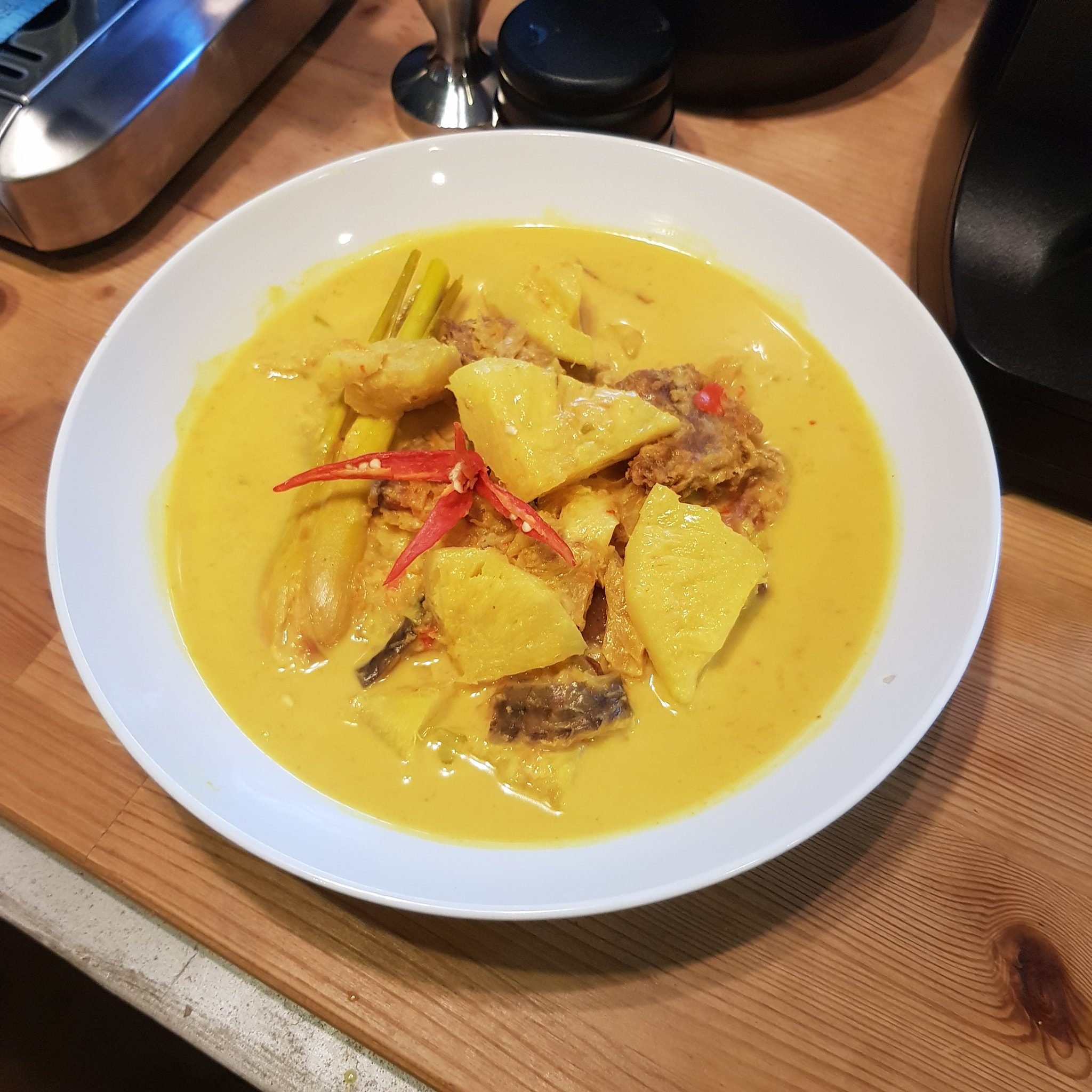 gulai lemak nanas ikan kurau