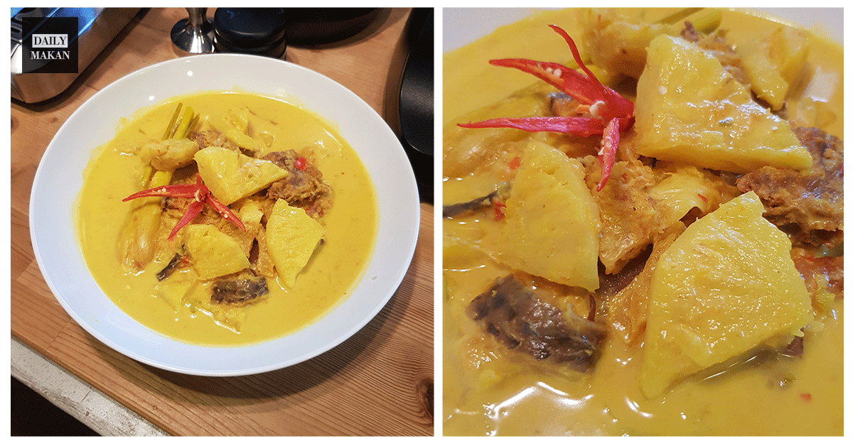 gulai lemak nanas ikan kurau