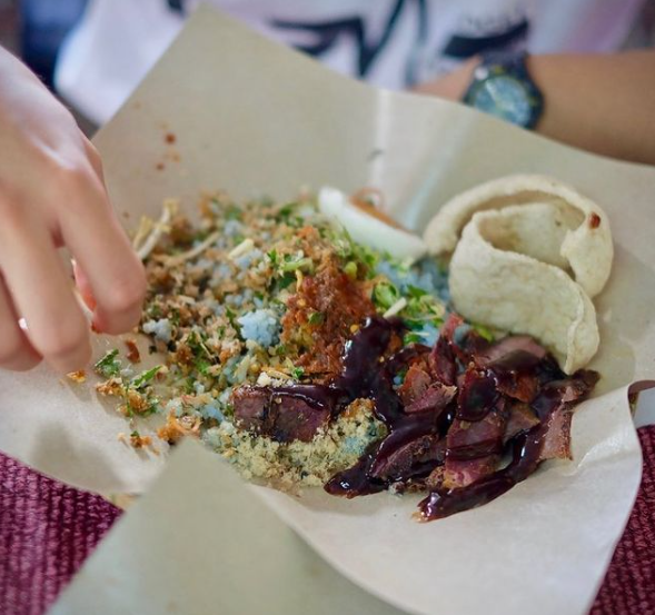 nasi kerabu terbaik di kelantan