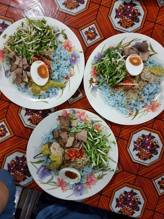 nasi kerabu terbaik di kelantan