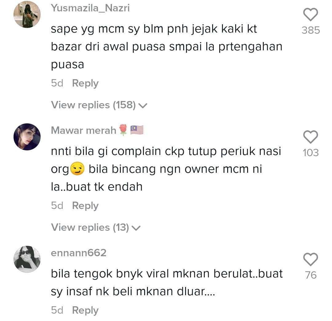 peniaga tak endahkan aduan