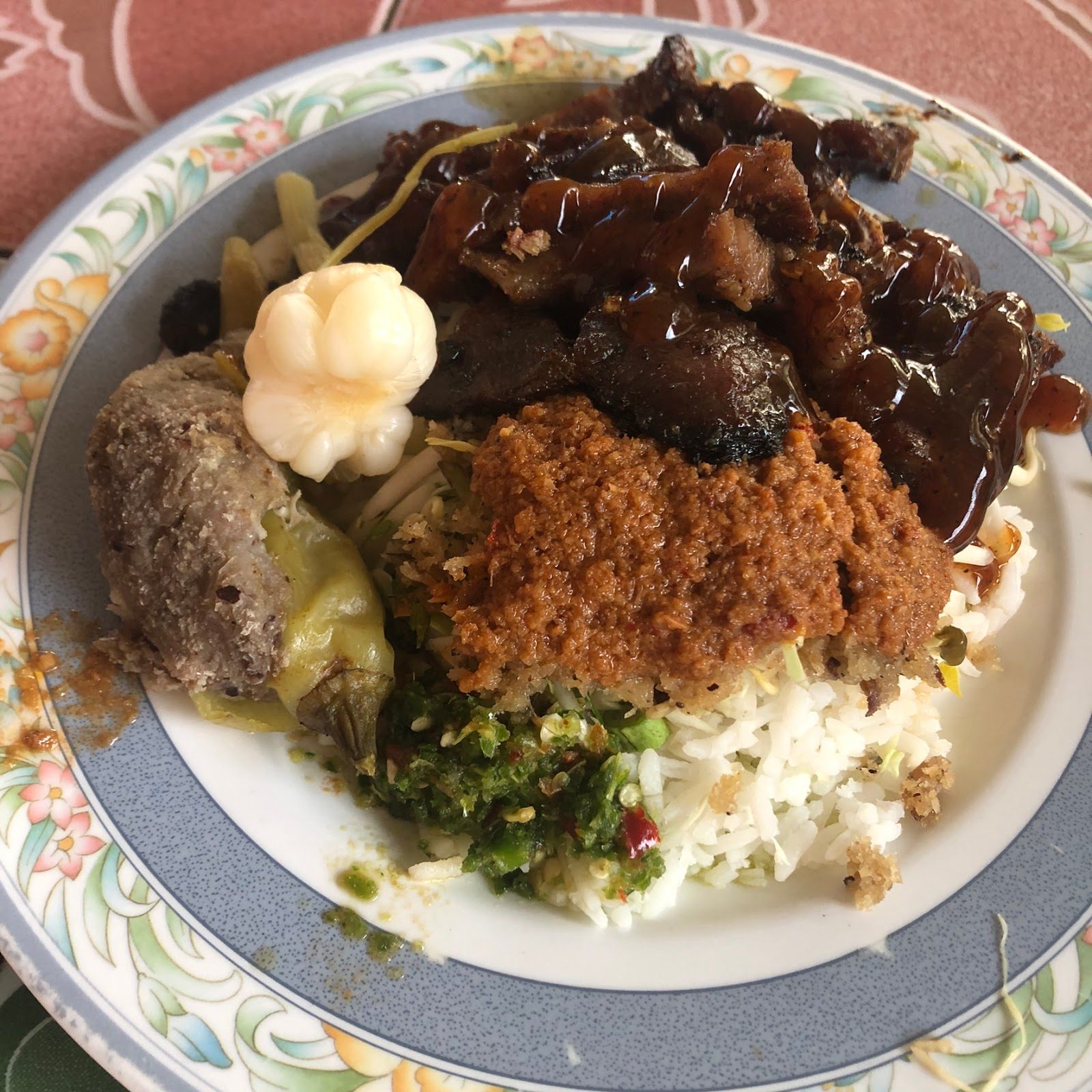 nasi kerabu terbaik di kelantan