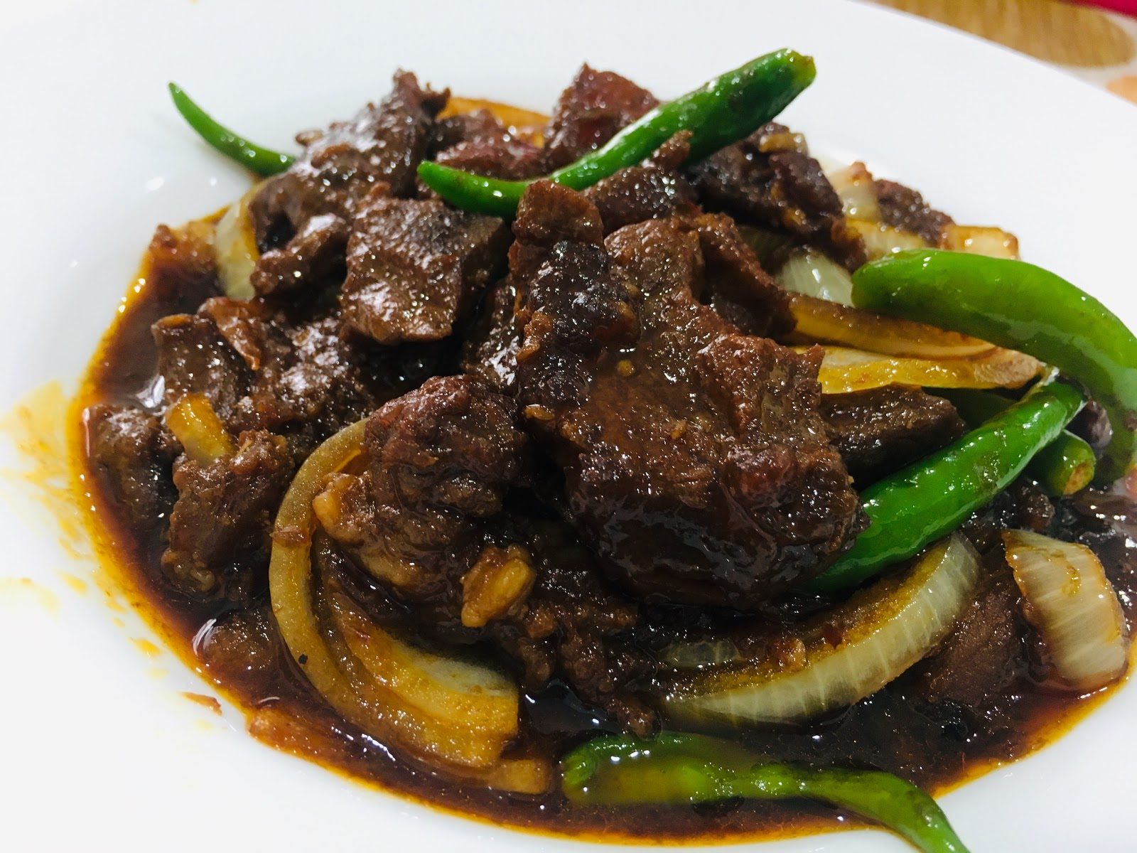 daging masak hitam