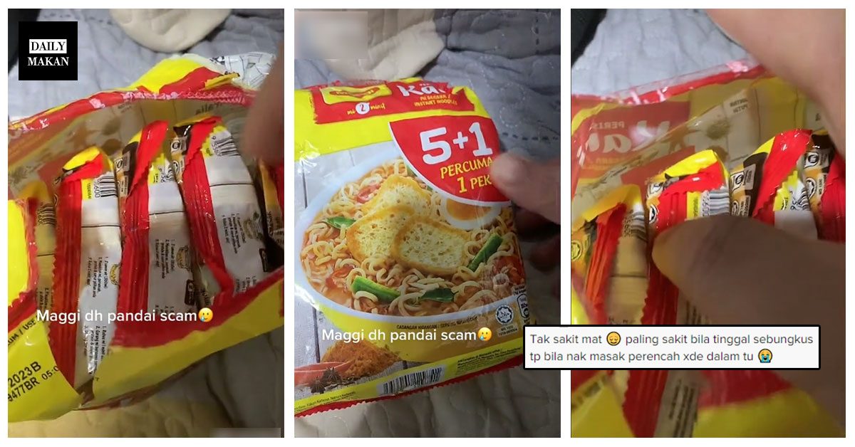 KENA SCAM DENGAN MAGGI