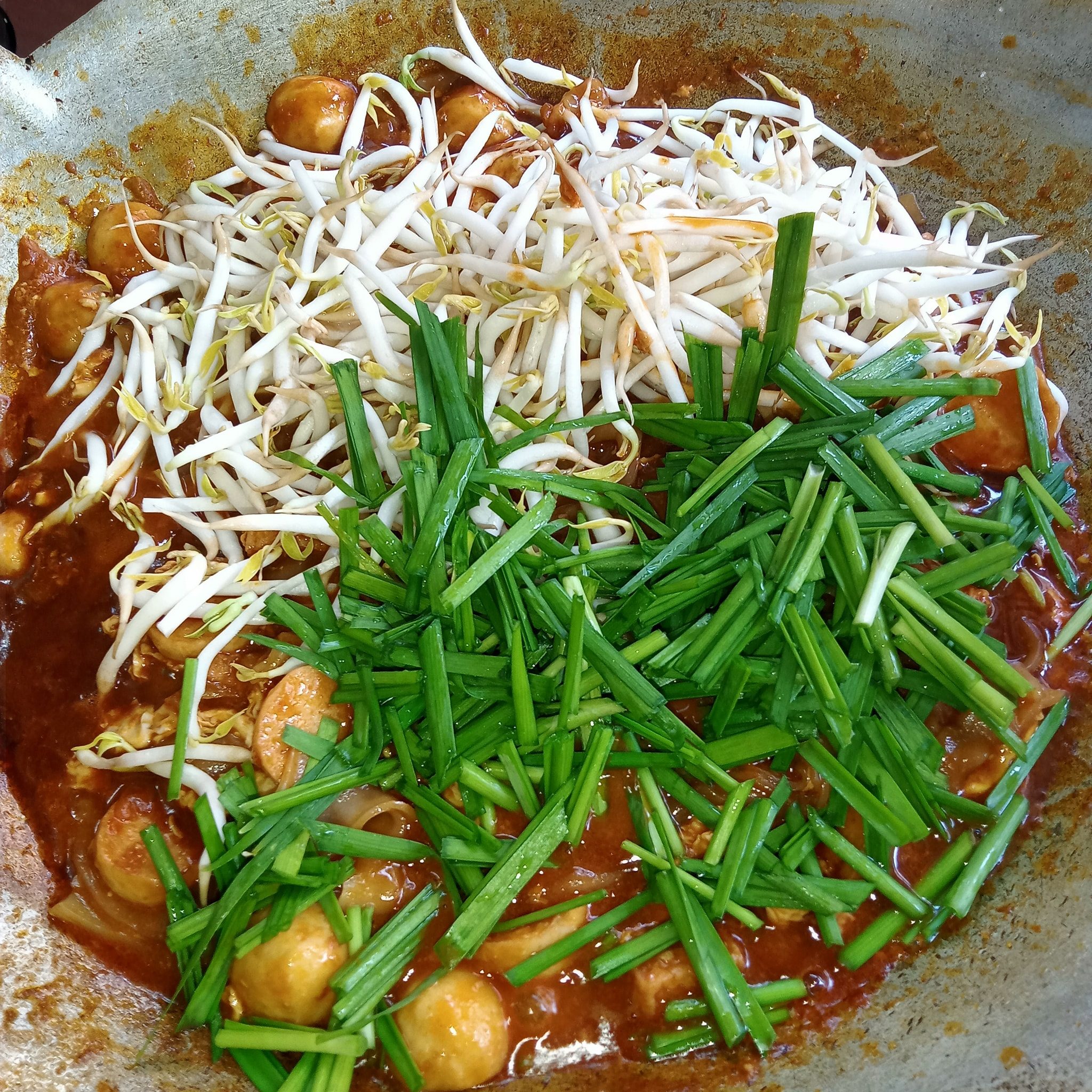 kuey teow goreng basah