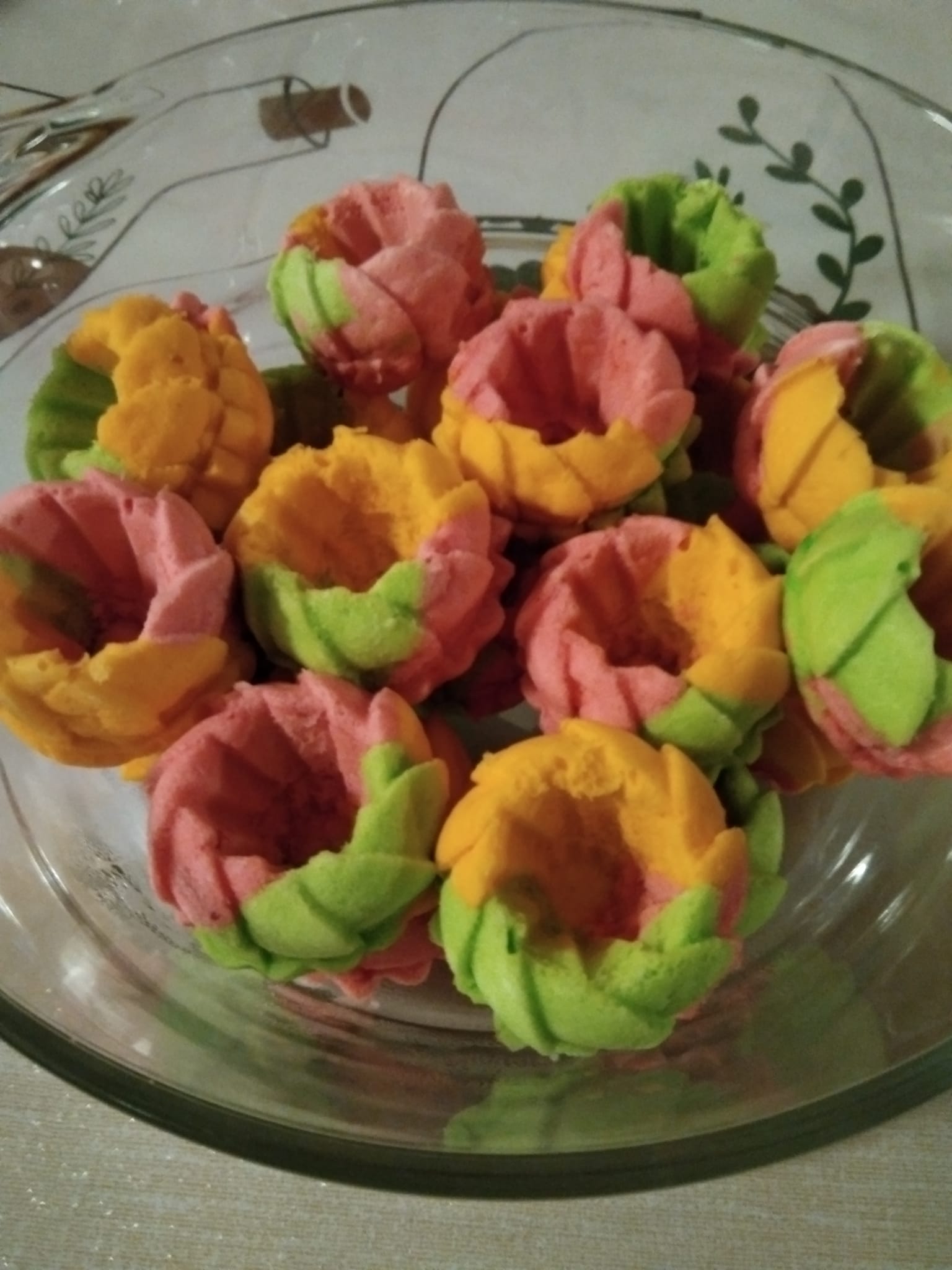 KUIH APAM SUSU GUNA ACUAN PUTERI AYU