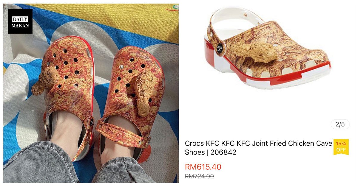 Kolaborasi KFC x Crocs