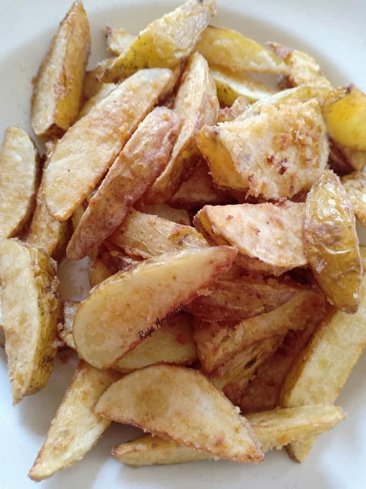 Potato Wedges & Sos Keju