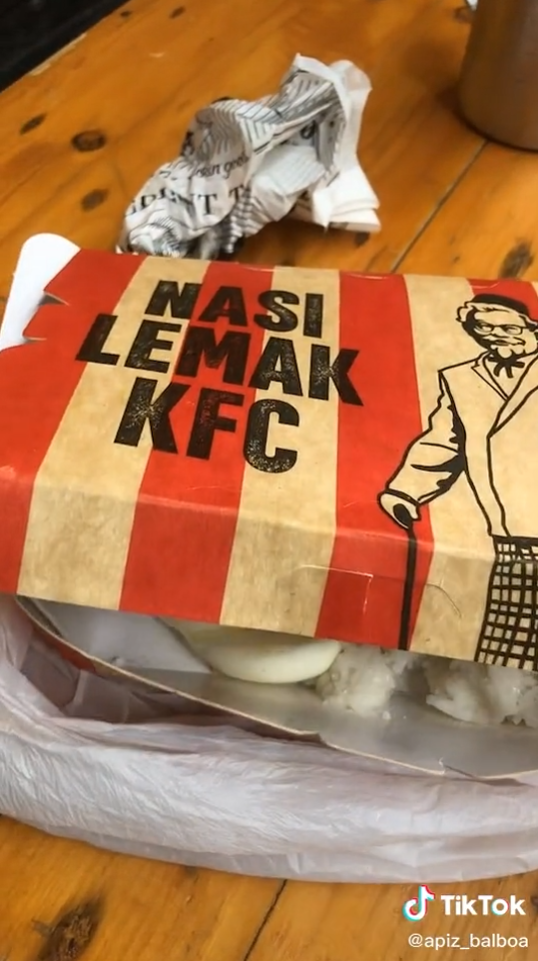 kritik nasi lemak kfc