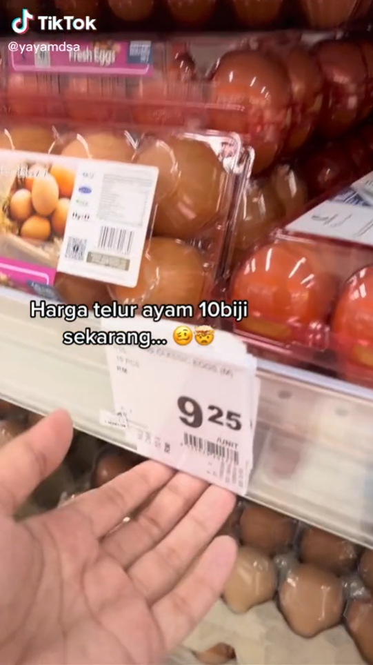 Harga 10 Biji Telur Ayam