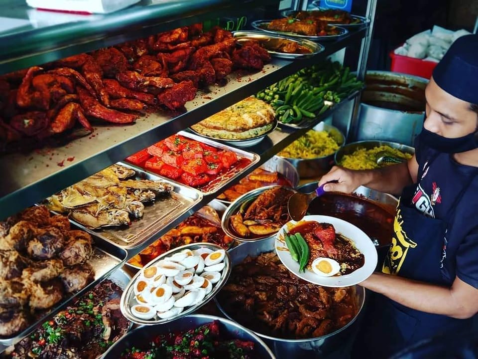 Nasi Kandar tutup