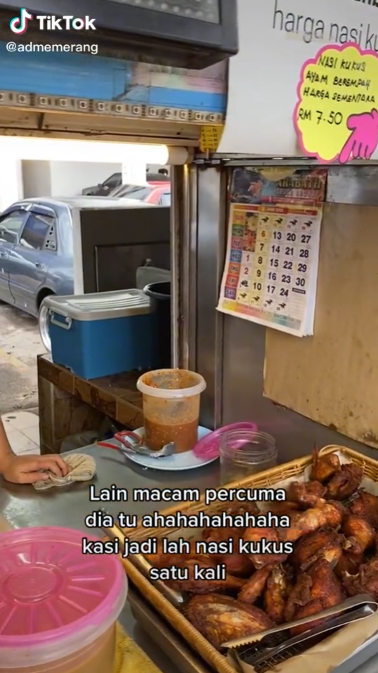 NASI KUKUS DAPAT PERCUMA ROKOK LD