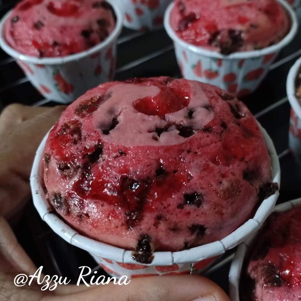 MUFFIN STRAWBERRY OREO