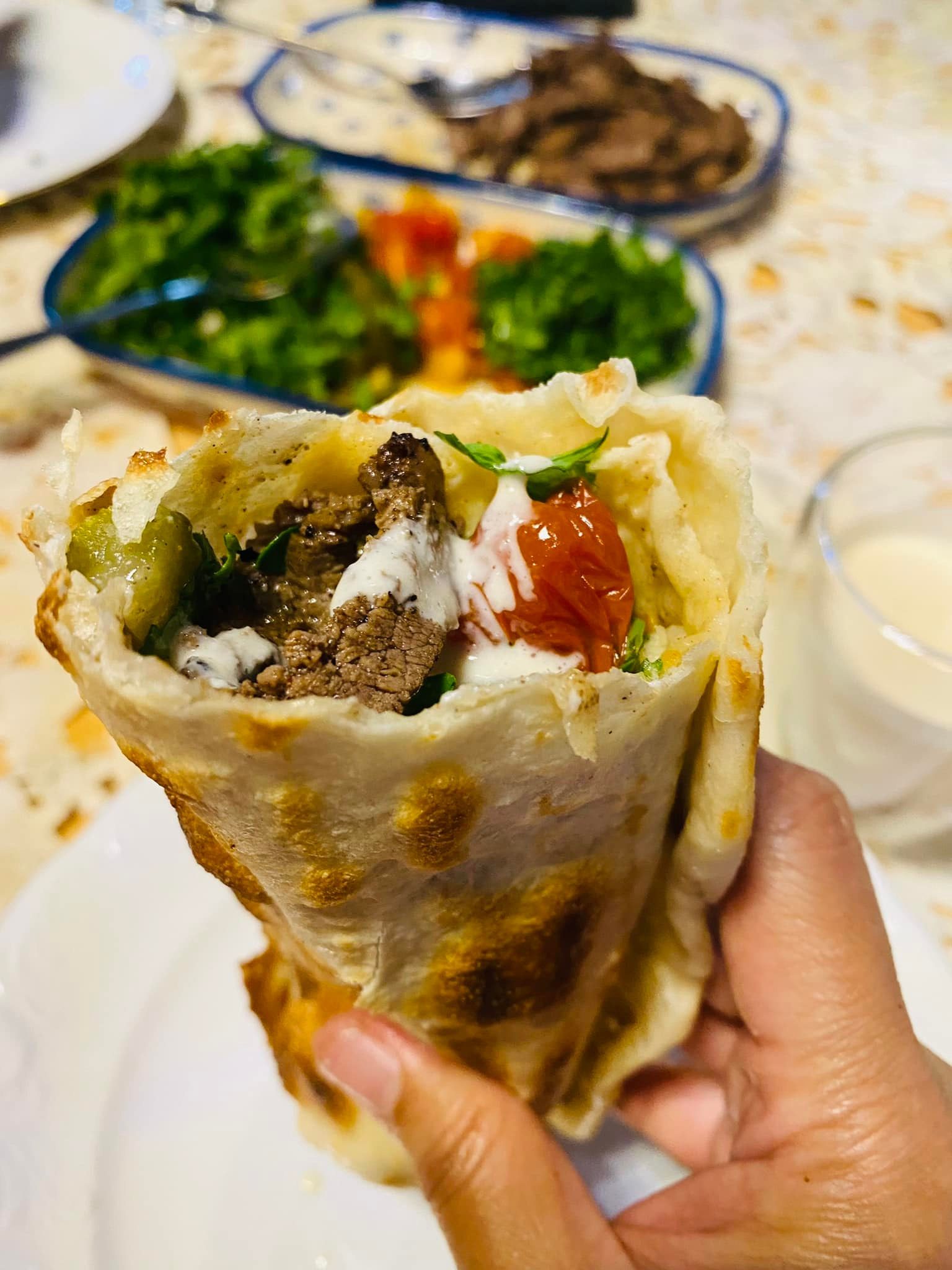 RESEPI SHAWARMA HOMEMADE YANG LENGKAP