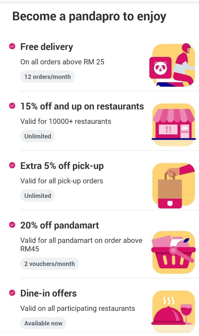 Baucer Foodpanda Percuma