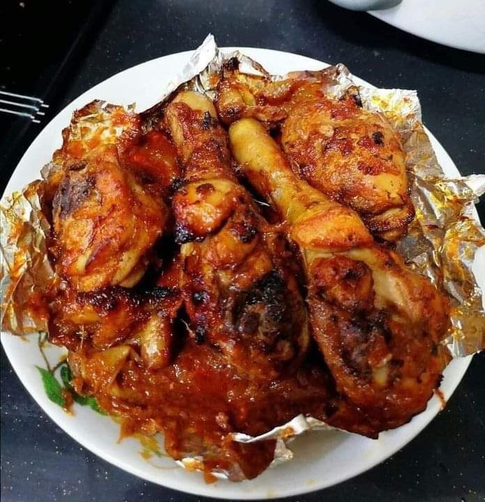 ayam percik guna air fryer