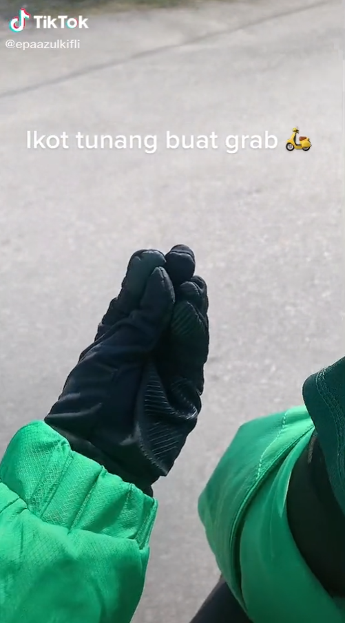 ikut tunang buat grab