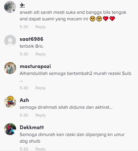 shuib beri sedekah