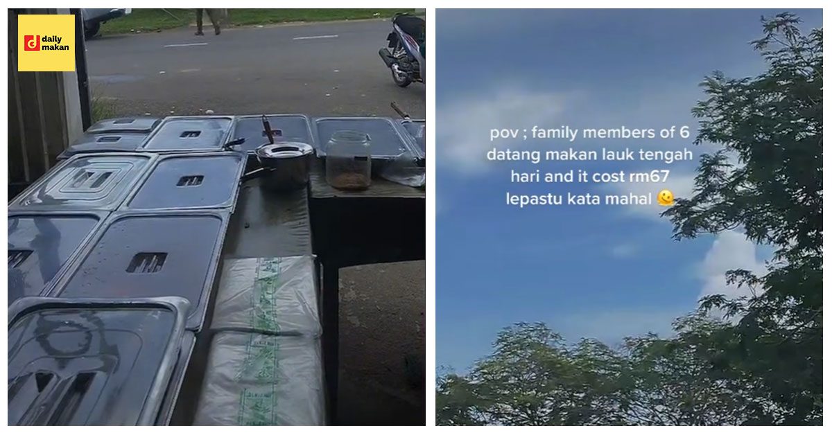 peniaga kedai makan kesal