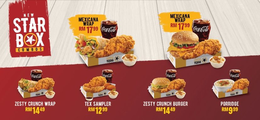 Promosi terkini texas chicken