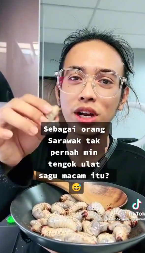 salah fakta makan ulat sagu