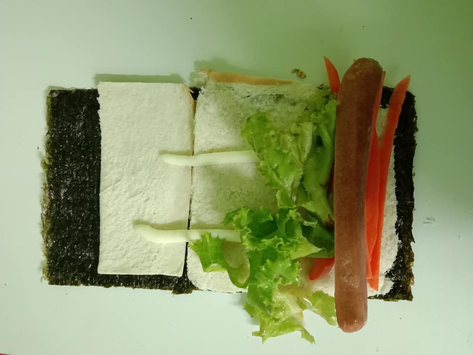 roti sushi sandwich