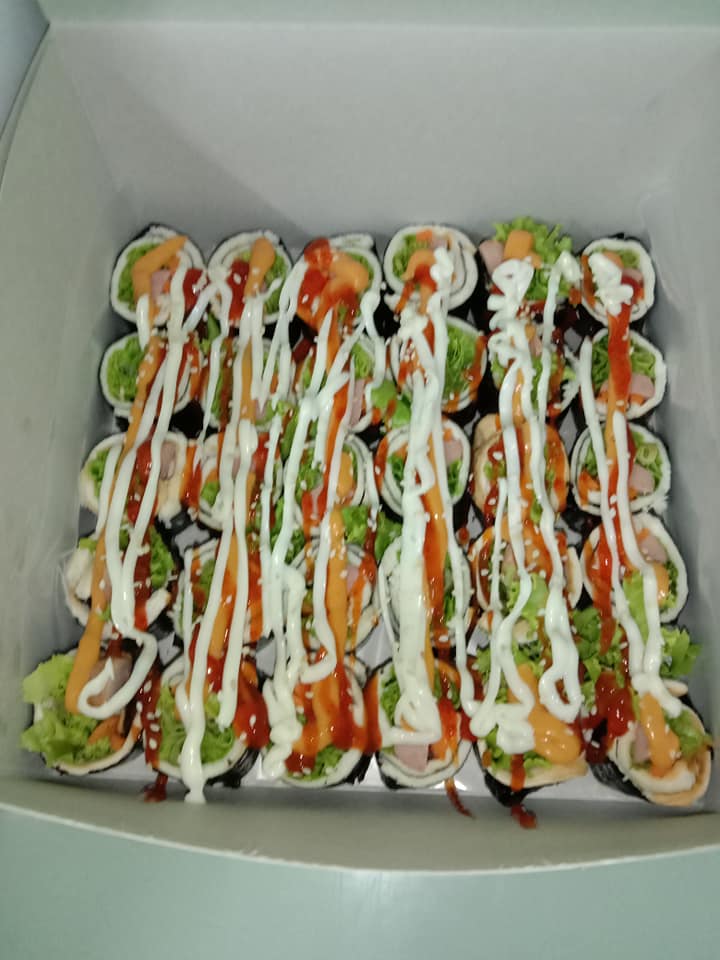 roti sushi sandwich