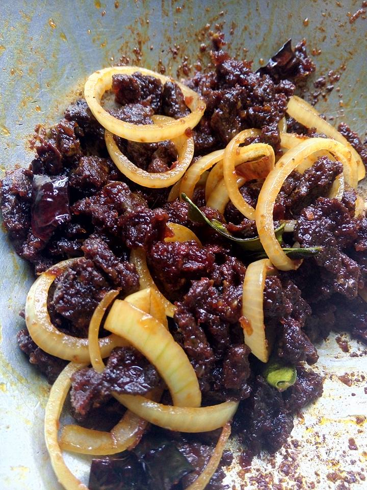 sambal paru bagi garing