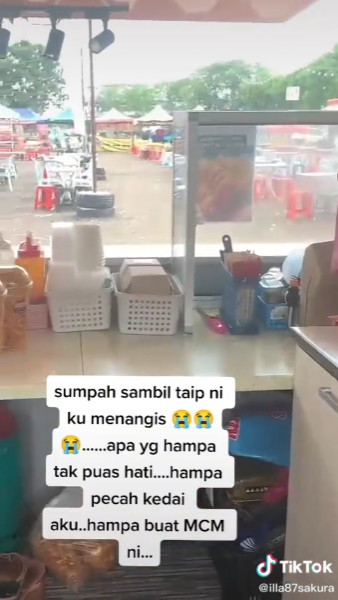 kedai kena khianat