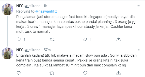 pekerja restoran makanan segera