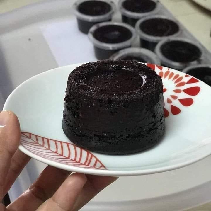 kek coklat kukus