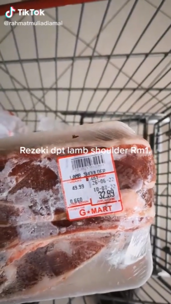 Lamb Shoulders Pada Harga RM1