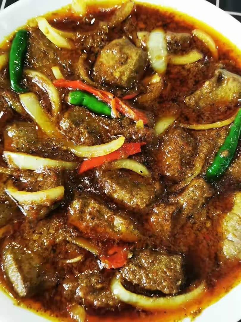 hati lembu masak pengantin