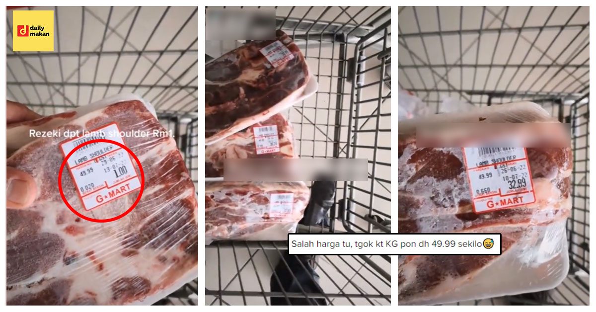 Lamb Shoulders Pada Harga RM1