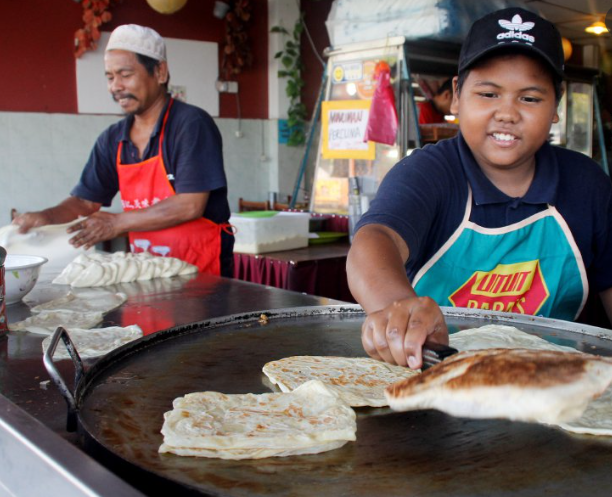 penebar roti canai