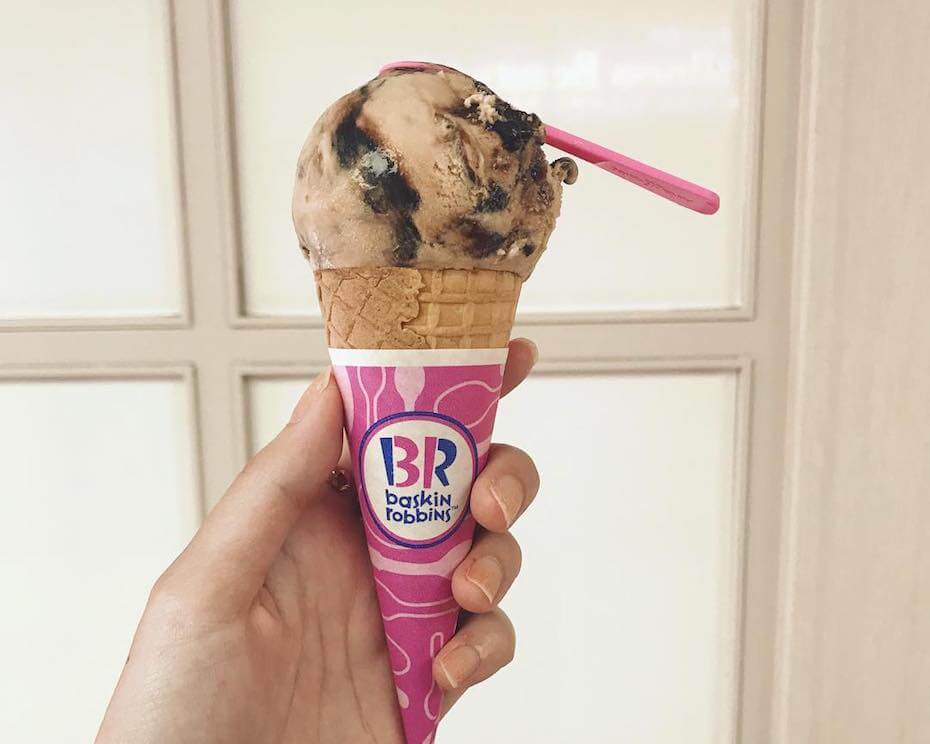 Aiskrim Baskin-Robbins Sedap