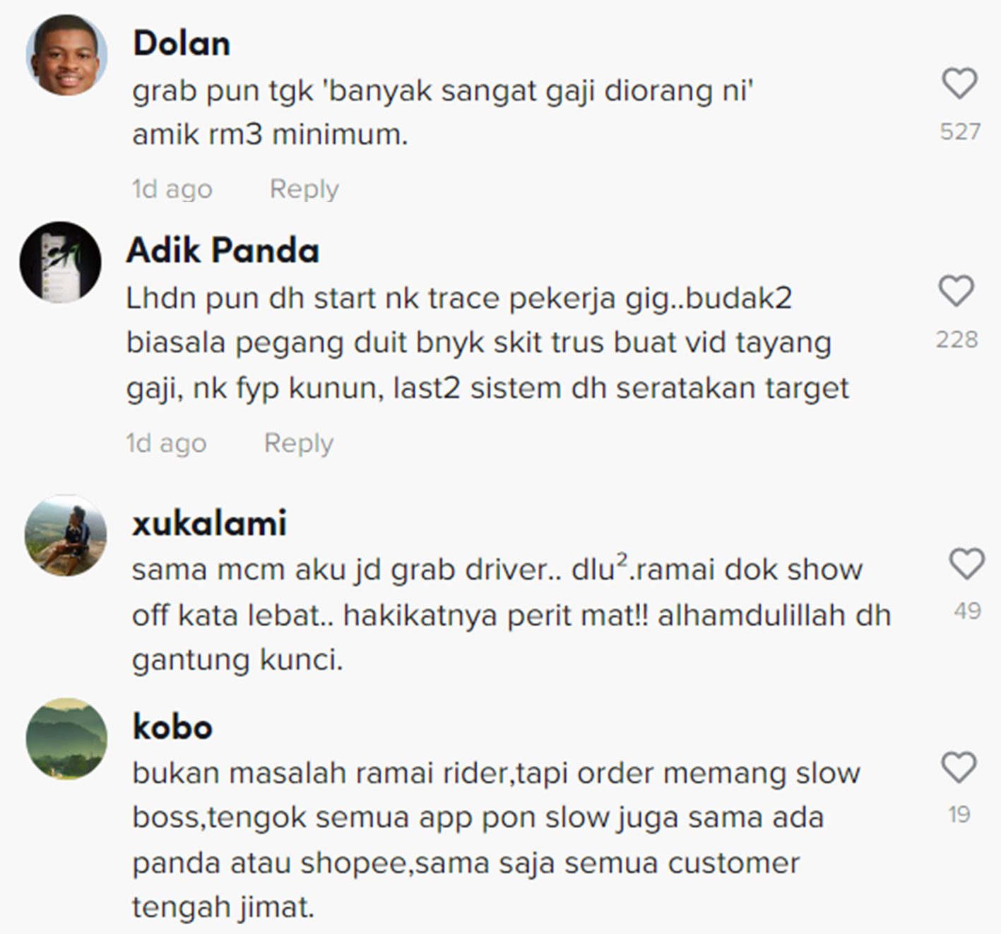 ramai nak jadi rider