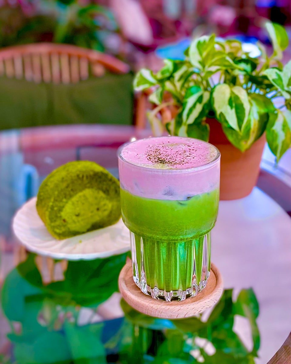 Minuman dan Pemanis Mulut Matcha