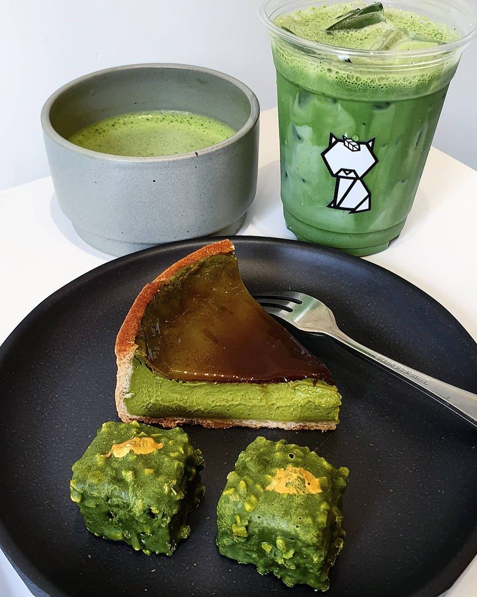 Minuman dan Pemanis Mulut Matcha