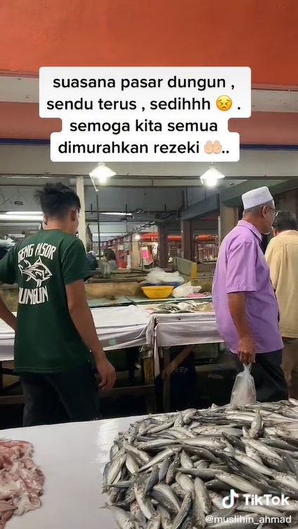 suasana pasar suram