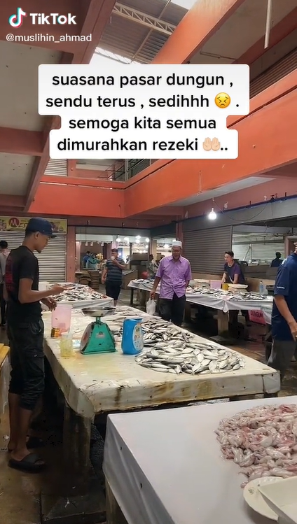 suasana pasar suram