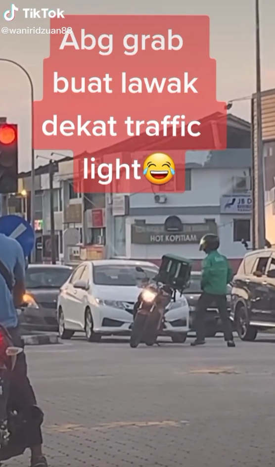 rider Grab hiburkan hati