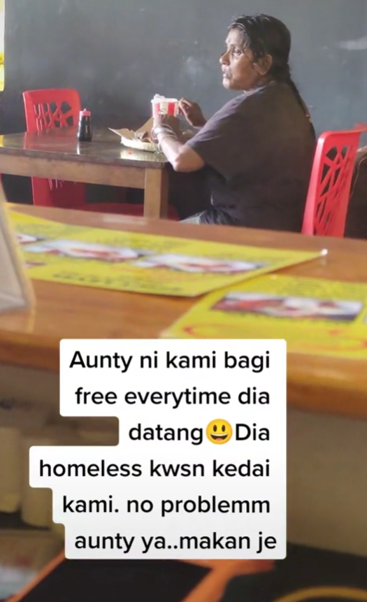 beri makan gelandangan